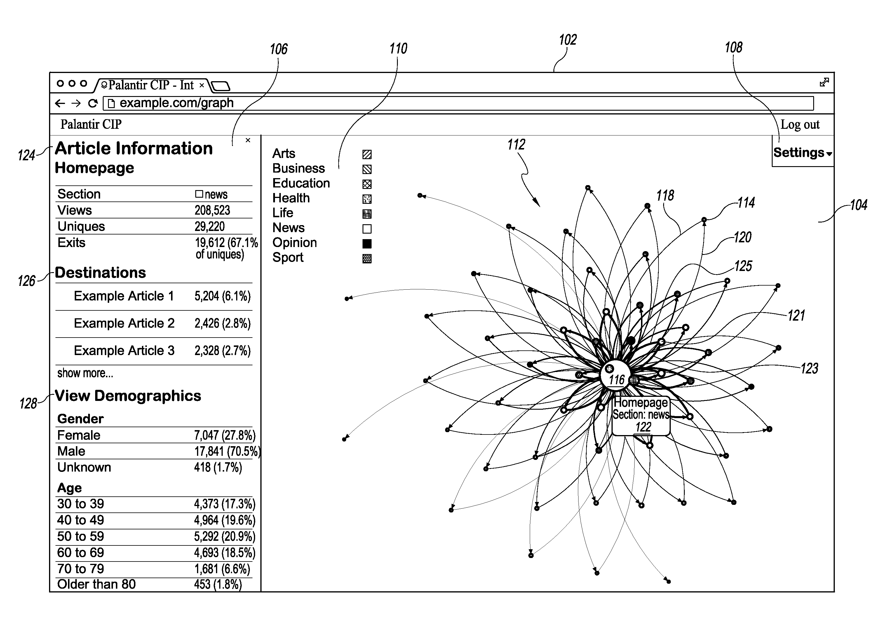 Palantir patent